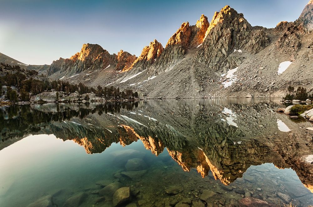 Morning Light-Kearsarge Lake-High Sierra
